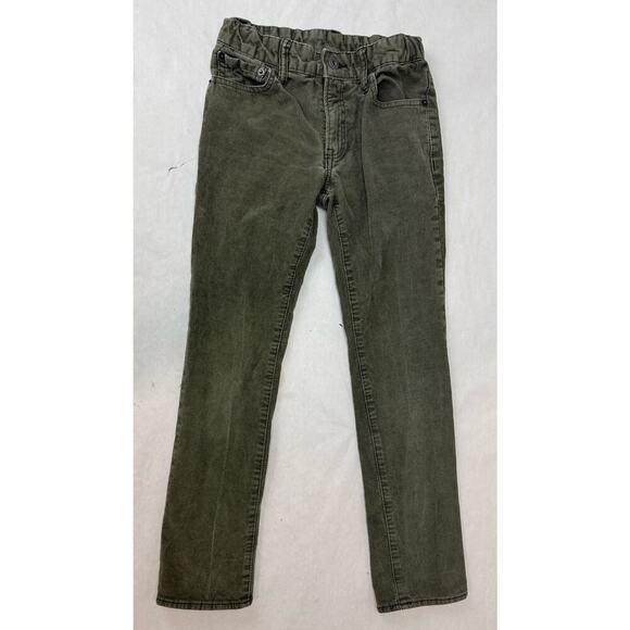Gap Kids Corduroy Pants Gray Rugged Boys Size 10 Regular - Picture 1 of 9